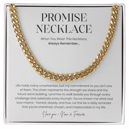 Promise Necklace for Him