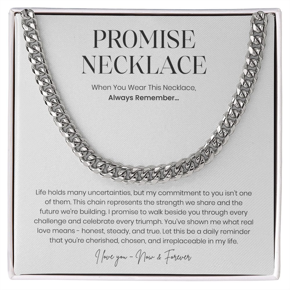 Promise Necklace for Him
