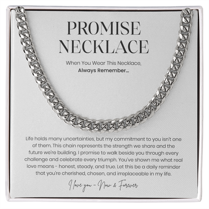 Promise Necklace for Him