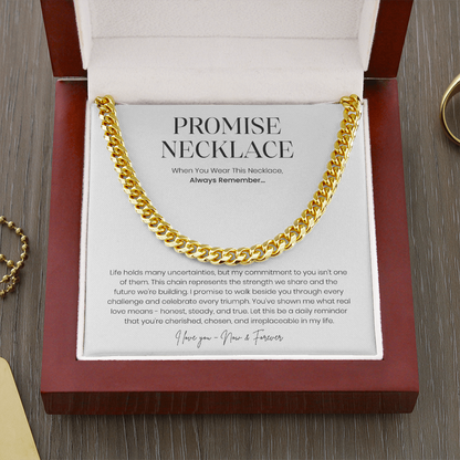 Promise Necklace for Him